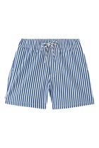 Kids Denim Stripe Comfort Lined Swim Shorts